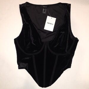 NWT Forever 21 Black Top